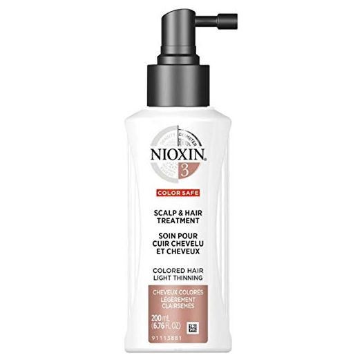 Nioxin System 3 Scalp & Hair Treatment, Color Treated Hair with Light Thinning, 6.8 oz