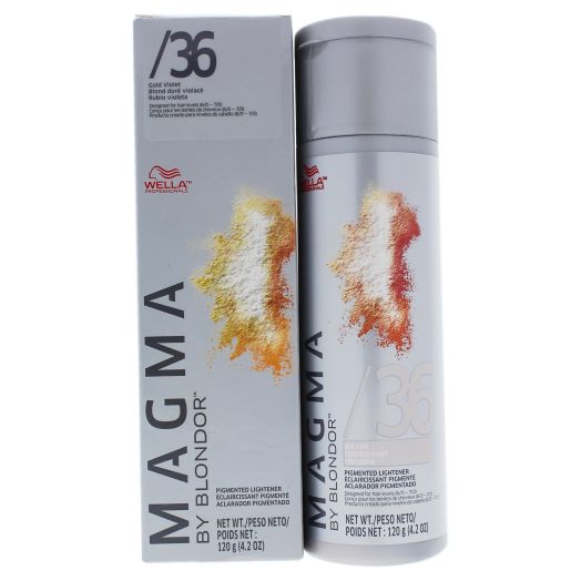 Magma by Blondor Pigmented Hair ColorLightener - 36 Gold Violet