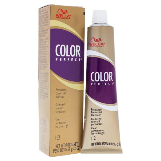 Color Perfect Permanent Creme Gel Haircolor - 12N Ultra Light Blonde by Wella for Unisex - 2 oz Hair Color