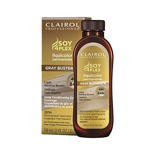 Clairol Professional Liquicolor for Permanent Hair Color, Dark Hair Dye for Gray Coverage, 2 oz