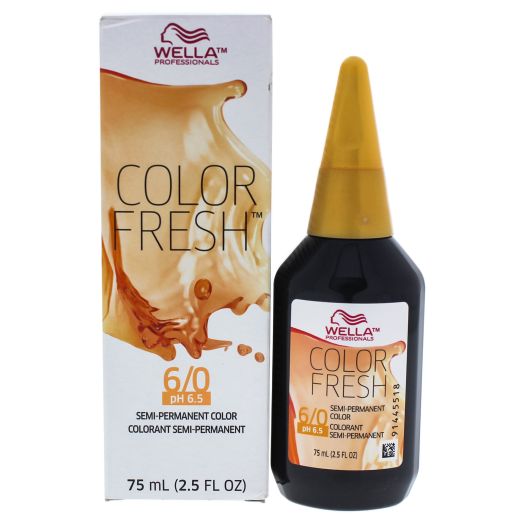 Color Fresh Semi-Permanent Hair Color - 6 0 Dark Blonde-Natural