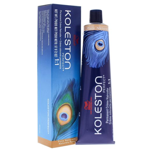 Koleston Perfect Permanent Creme Haircolor - 9 01 Very Light Blonde-Natural Ash by Wella for Unisex - 2 oz Hair Color
