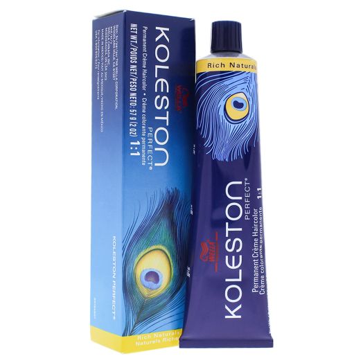 Koleston Perfect Permanent Creme Haircolor - 8 2 Light Blonde-Matt by Wella for Unisex - 2 oz Hair Color