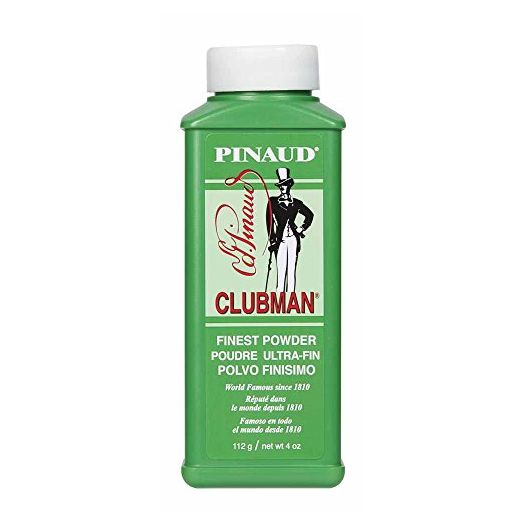 Clubman Pinaud Powder for After Haircut or Shaving, White, 4oz