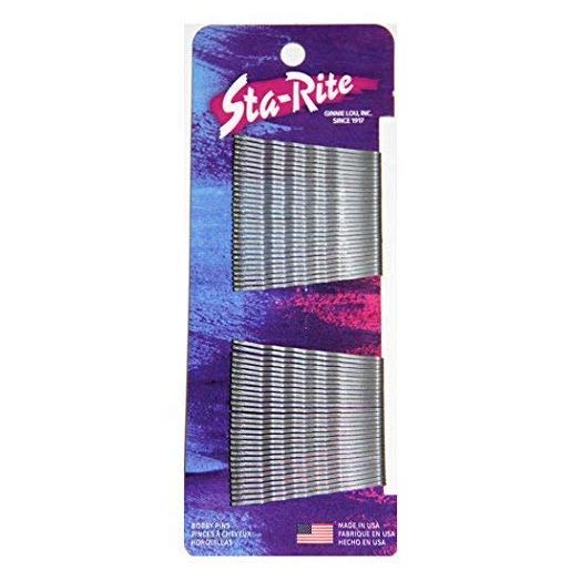 Sta-Rite Bobby Pins 1353 Silver 60 count