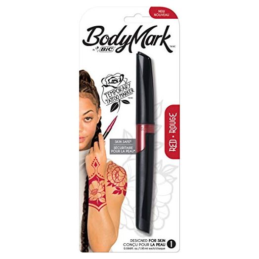 Bic BodyMark Temporary Tattoo Marker - Red