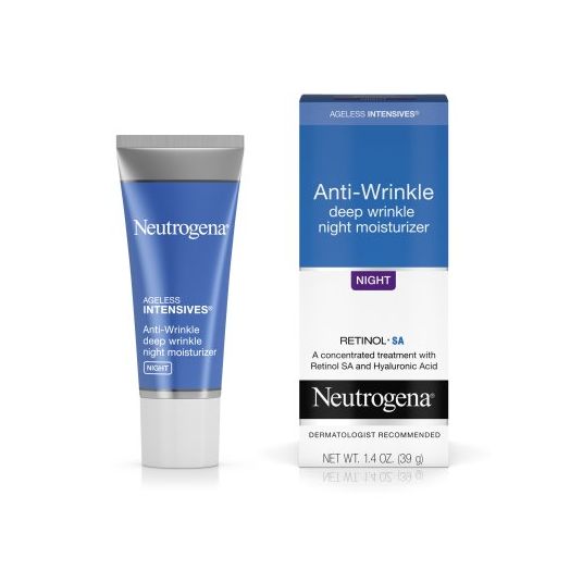 Neutrogena Ageless Intensives Anti-Wrinkle Night Moisturizer, 1.4 oz