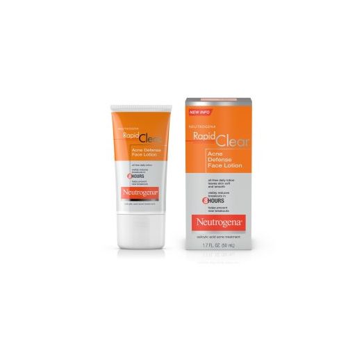 Neutrogena Rapid Clear Acne Defense Face Lotion, 1.7 fl. oz