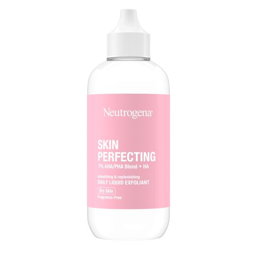 Neutrogena Skin Perfecting Dry Skin Liquid Face Exfoliant, 4 fl. oz