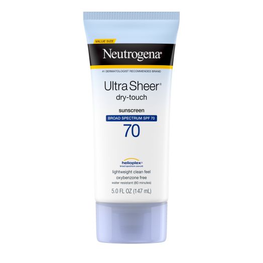 Neutrogena Ultra Sheer Dry-Touch SPF 55 Sunscreen Lotion, 70 fl. oz