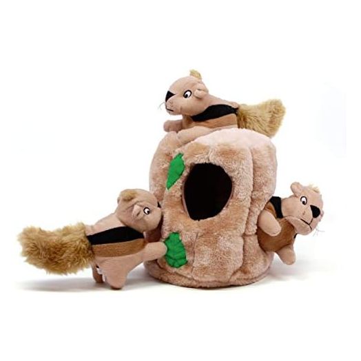 Outward Hound Hide A Squirrel Plush Dog Toy Puzzle, Large