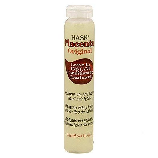Hask Vials Placenta Super Strength Leave-In(18 Pieces) Display