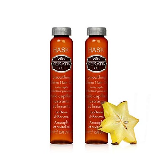 HASK KERATIN PROTEIN Smoothing Hair Oil Vials
