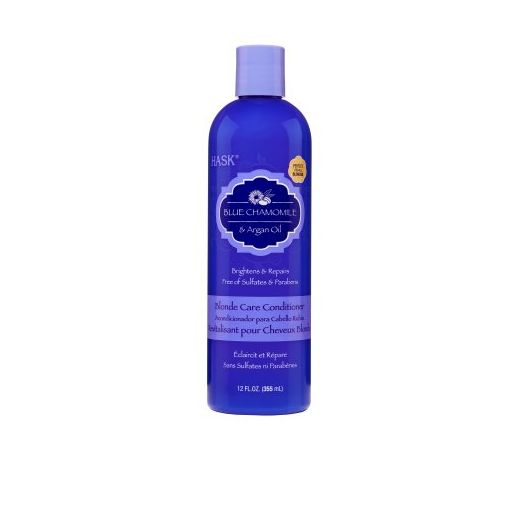 HASK Blue Chamomile & Argan Oil Blonde Care Conditioner, 12oz.