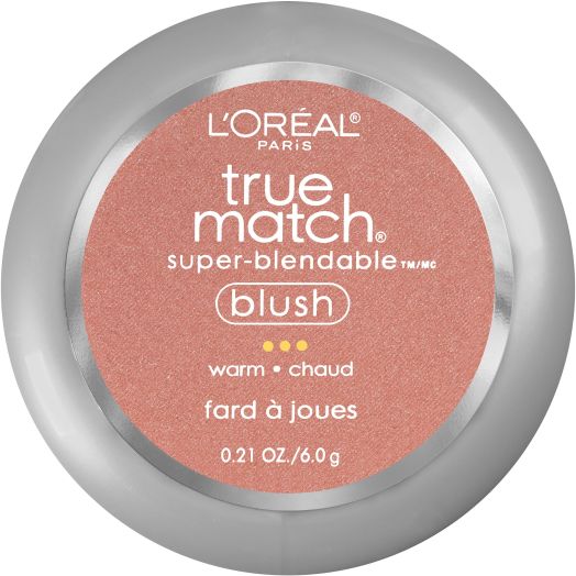 L'Oreal Paris True Match Super-Blendable Blush, Soft Powder Texture, Subtle Sable, 0.21 oz