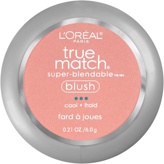 L'Oreal Paris True Match Super-Blendable Blush, Soft Powder Texture, Rosy Outlook, 0.21 oz