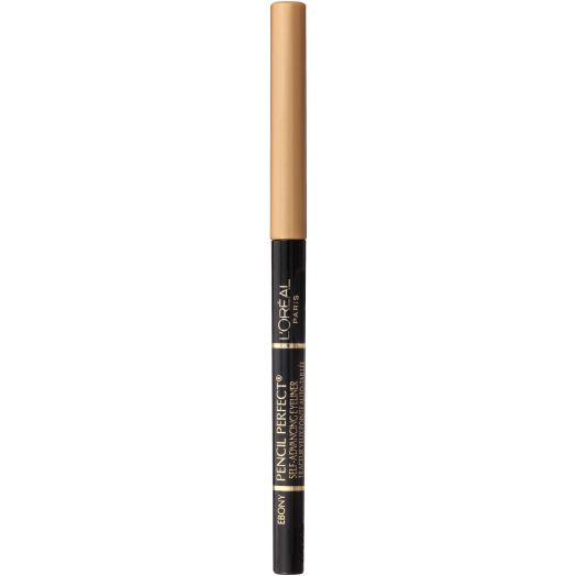 L'Oreal Paris Pencil Perfect Self-Advancing Eyeliner, Ebony, 0.01 oz.