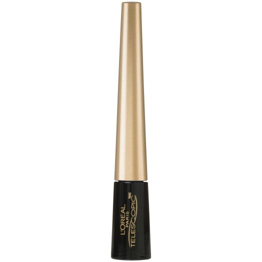 L'Oreal Paris Telescopic Precision Liquid Eyeliner, Black, 0.08 fl oz
