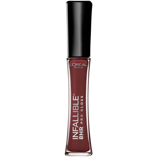 L'Oreal Paris Infallible 8 Hour Pro Lip Gloss, hydrating finish, Raisin, 0.21 fl. oz.