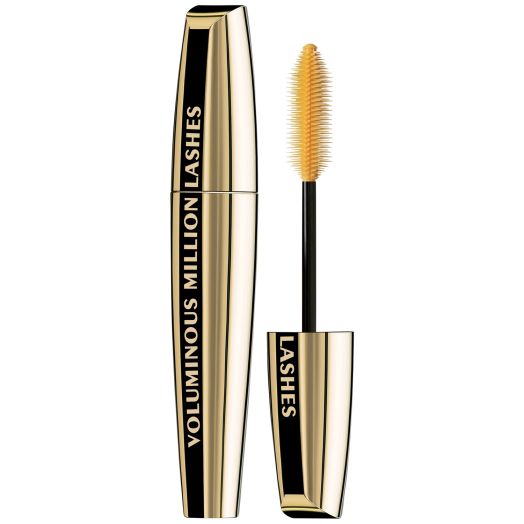 L'Oreal Paris Voluminous Million Lashes Mascara, Blackest Black, 0.3 fl oz