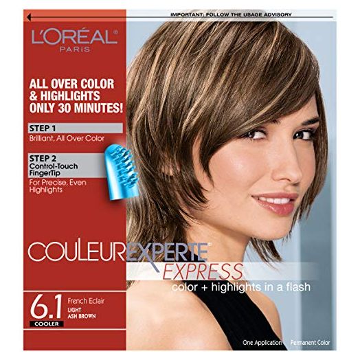 L'Oreal Paris Couleur Experte 2-Step Home Hair Color and Highlights Kit, French Éclair | L'Oreal Paris