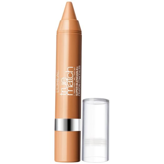 L'Oreal Paris True Match Super Blendable Crayon Concealer, Medium/Deep Warm, 0.1 oz.