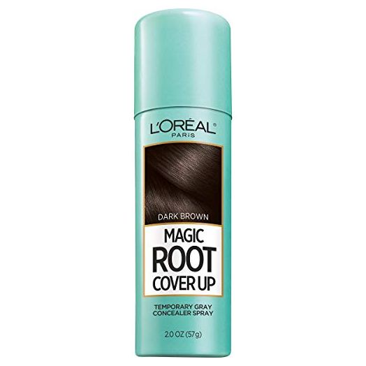 L'Oreal Paris Root Cover Up Temporary Gray Concealer Spray, Dark Brown 2 oz (Pack of 3)
