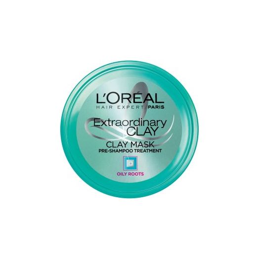 L'Oreal Paris Hair Expert Extraordinary Clay Pre-Shampoo Mask, 5.1 Fl Oz