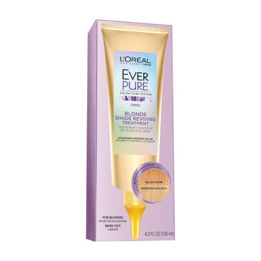 L'Oreal Paris EverPure Blonde Shade Reviving Treatment, 4.2 Fl Oz