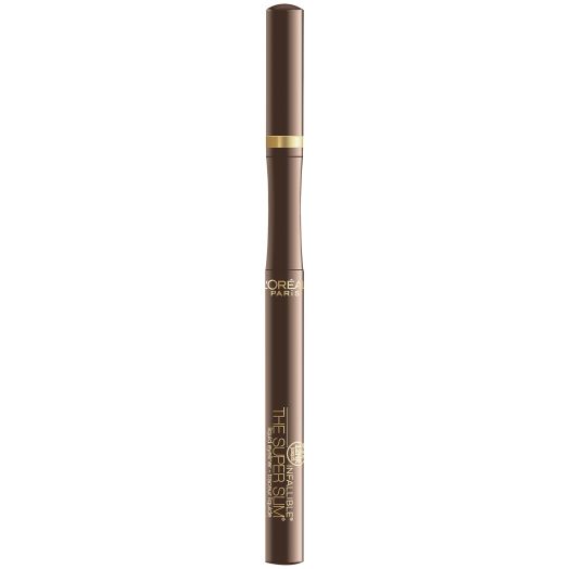 L'Oreal Paris Infallible Super Slim Long-Lasting Liquid Eyeliner, Brown, 0.034 fl oz