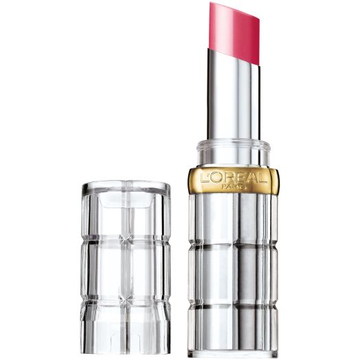 L'Oreal Paris Colour Riche Shine Glossy Ultra Rich Lipstick, Laminated Fuchsia, 0.1 oz.