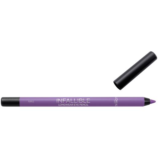 L'Oreal Paris Infallible Pro-Last Waterproof, Up to 24HR Pencil Eyeliner, Purple, 0.042 oz.