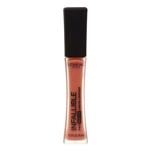 L'Oreal Paris Infallible Pro Matte Liquid Lipstick, Up to 16HR Wear, Cowboy, 0.21 fl. oz.
