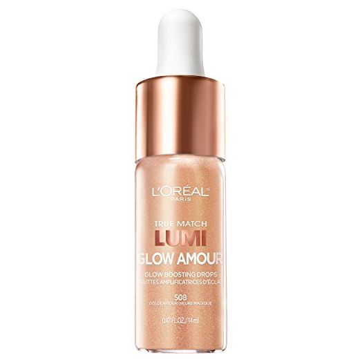 L'Oreal Paris Makeup True Match Lumi Glow Amour Glow Boosting Drops, 1 Count, Golden Hour