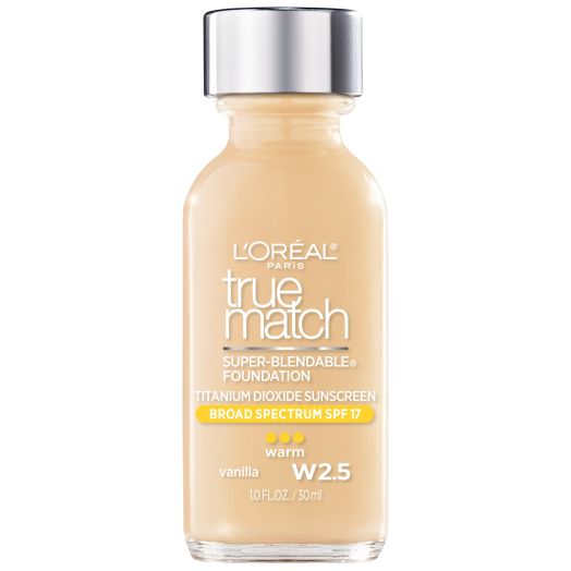L'Oreal Paris True Match Super-Blendable Liquid Foundation, Vanilla, 1 fl. oz.
