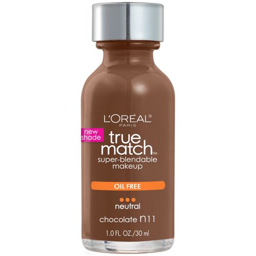 L'Oreal Paris True Match Super-Blendable Liquid Foundation, Chocolate, 1 fl. oz.