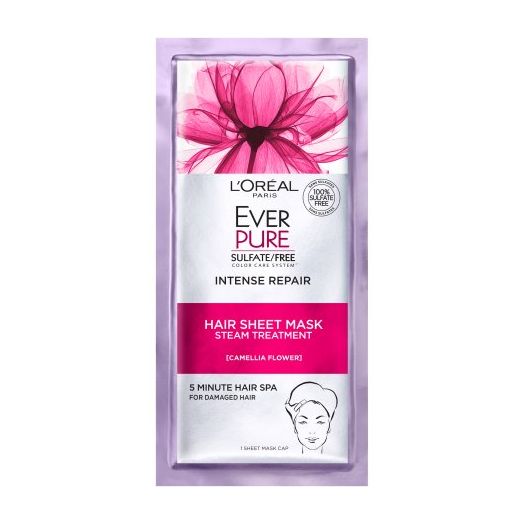 L'Oreal Paris EverPure Intense Repair Hair Sheet Mask 1 FL OZ