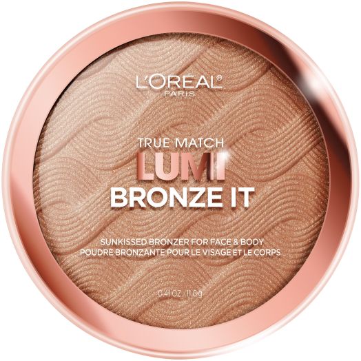 L'Oreal Paris True Match Lumi Bronze It Bronzer For Face and Body, Medium, 0.41 oz
