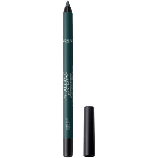 L'Oreal Paris Infallible Pro-Last Waterproof, Up to 24HR Pencil Eyeliner, Forest Green, 0.042 oz.