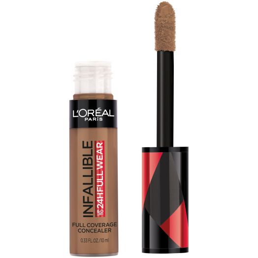 L'Oreal Paris Infallible Full Wear Concealer up to 24H Full Coverage, Chestnut, 0.33 fl oz