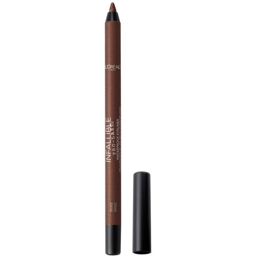 L'Oreal Paris Infallible Pro-Last Waterproof, Up to 24HR Pencil Eyeliner, Bronze, 0.042 oz.