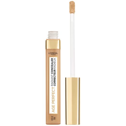 L'Oreal Paris Age Perfect Radiant Concealer with Hydrating Serum, Warm Beige, 0.23 fl. oz.