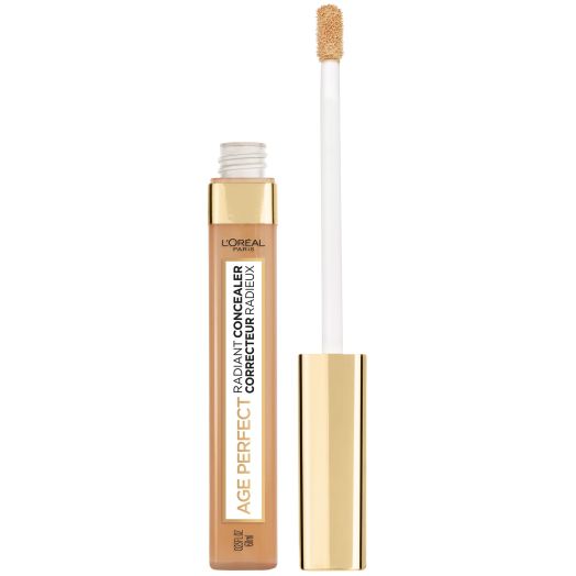 L'Oreal Paris Age Perfect Radiant Concealer with Hydrating Serum, Golden Sun, 0.23 fl. oz.