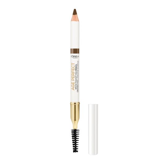 L'Oreal Paris Age Perfect Brow Magnifying Pencil with Vitamin E, Soft Brown, 0.02 oz