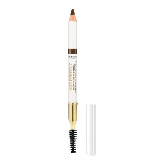 L'Oreal Paris Age Perfect Brow Magnifying Pencil with Vitamin E, Deep Brown, 0.02 oz