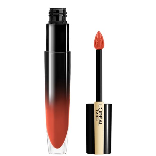 L'Oreal Paris Brilliant Signature Shiny Lip Stain Lipstick, Be Courageous, 0.21 fl. oz.