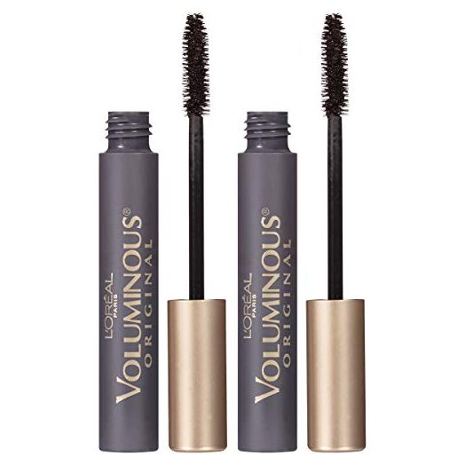 L'Oreal Paris Makeup Voluminous Original Volume Building Mascara, Black, 2 Count