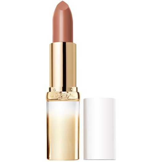 L'Oreal Paris Age Perfect Satin Lipstick with Precious Oils, Glowing Nude, 0.13 fl. oz.