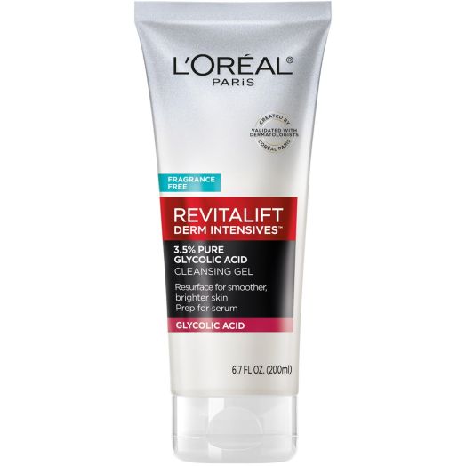 L'Oreal Paris Revitalift Derm Intensives 3.5% Glycolic Acid Cleanser, 6.7 fl. oz.