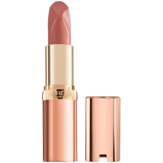 L'Oreal Paris Colour Riche Les Nus Intense Lipstick, intensely pigmented, Nu Confident, 0.13 oz.